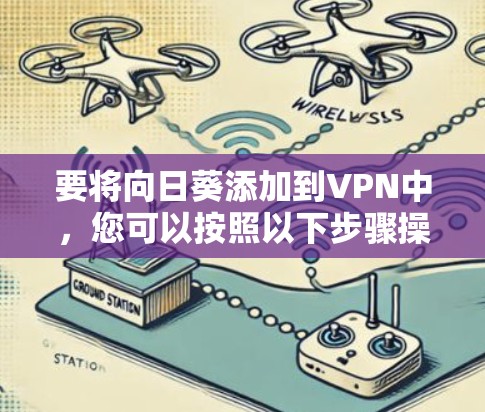 要将向日葵添加到VPN中，您可以按照以下步骤操作