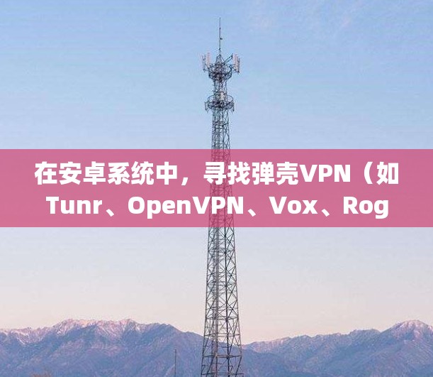 在安卓系统中，寻找弹壳VPN（如Tunr、OpenVPN、Vox、Roguelike VPN等）时，以下是一些推荐的软件及功能，供您参考