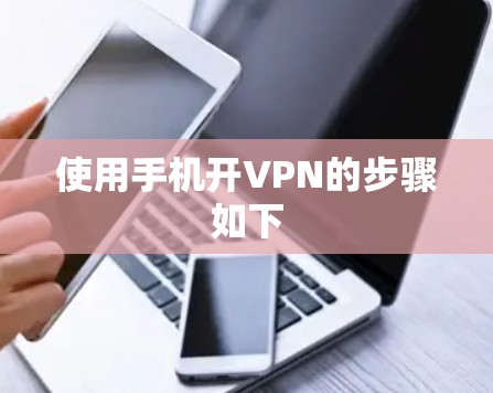 使用手机开VPN的步骤如下