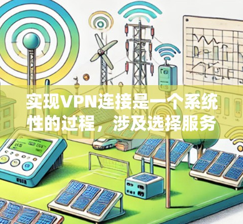 实现VPN连接是一个系统性的过程，涉及选择服务、配置设置、测试和管理。以下是一个清晰的步骤指南